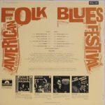 VARIOUS / THE ORIGINAL AMERICAN FOLK BLUES FESTIVAL / LP REEDITION / 1970 / FRANCE – Image 2