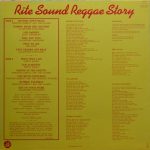 VARIOUS / RITE SOUND REGGAE STORY / LP  COMPILATION / FRANCE – Image 2